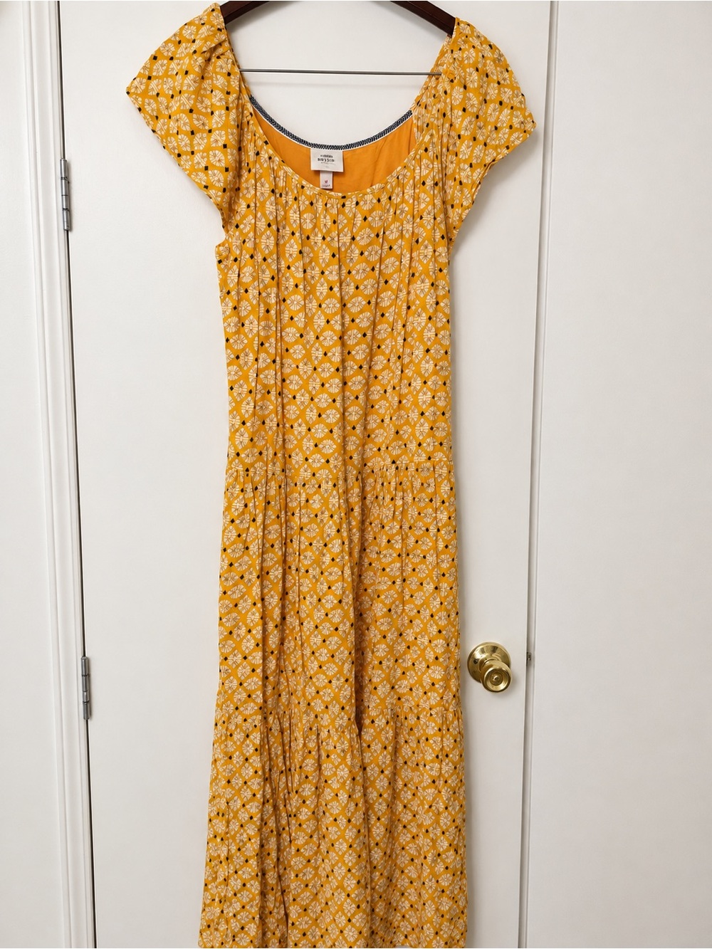 Knox Rose Yellow Floral Maxi Dress